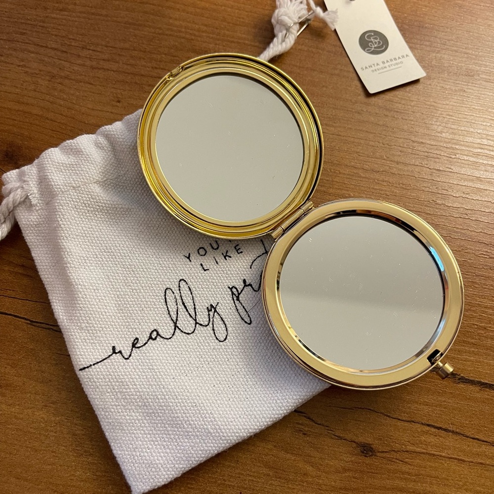 Small Makeup Bag Mirror